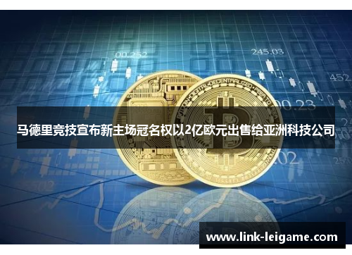 马德里竞技宣布新主场冠名权以2亿欧元出售给亚洲科技公司 马德里竞技宣布新主场冠名权以2亿欧元出售给亚洲科技公司