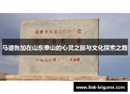 马德鲁加在山东泰山的心灵之旅与文化探索之路 马德鲁加在山东泰山的心灵之旅与文化探索之路